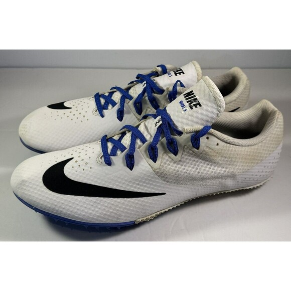 Nike Other - Men's Nike Zoom Rival Sprint 8 White and Racer Blue Size 13 - 806554-100